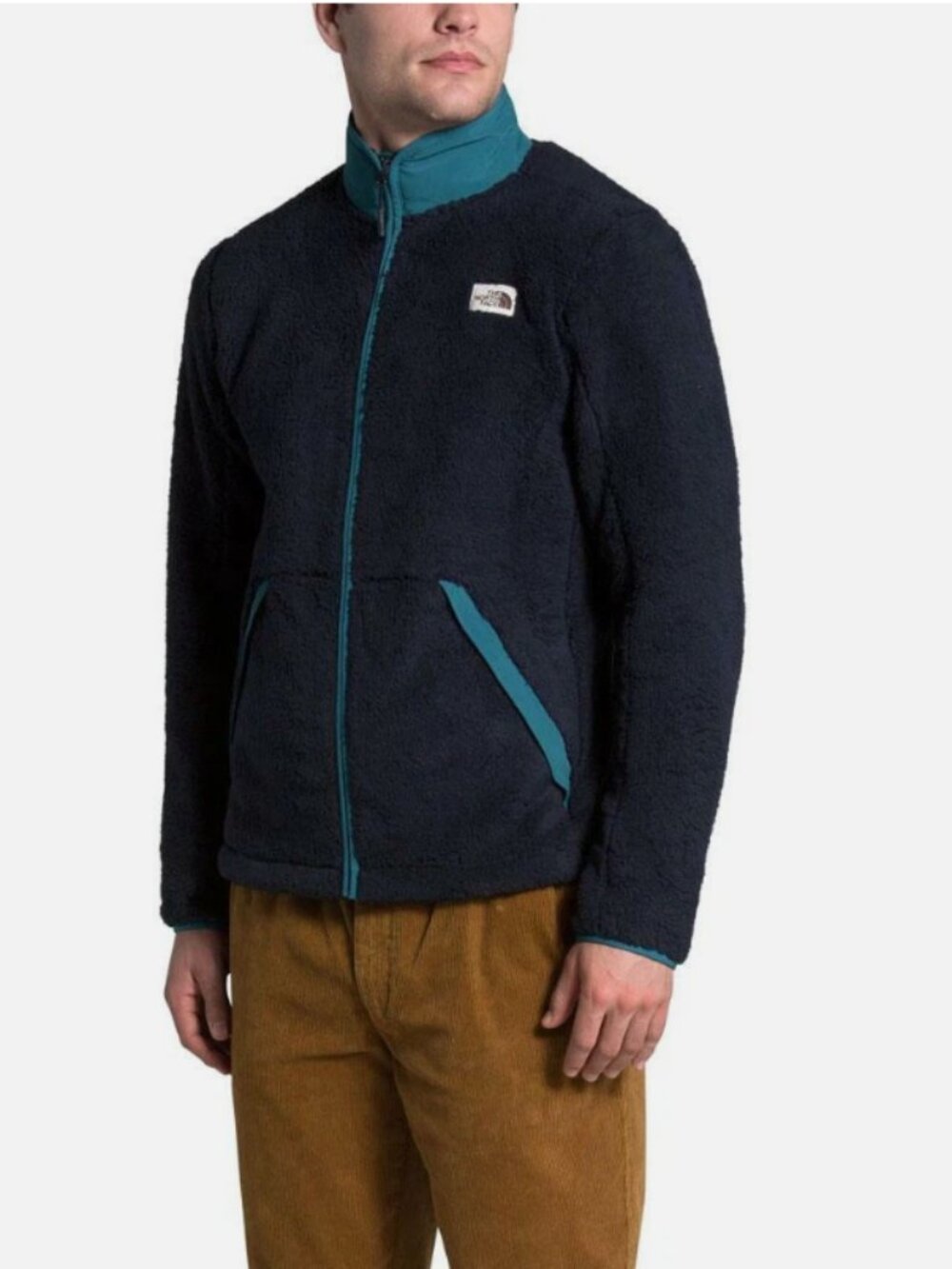 The North Face Men's Campshire Fleece Jack Waite Full Zip Jacket Size Large